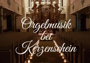 Orgelmusik bei Kerzenschein 23 Plakat