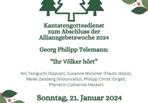 Telemann 2024 Plakat